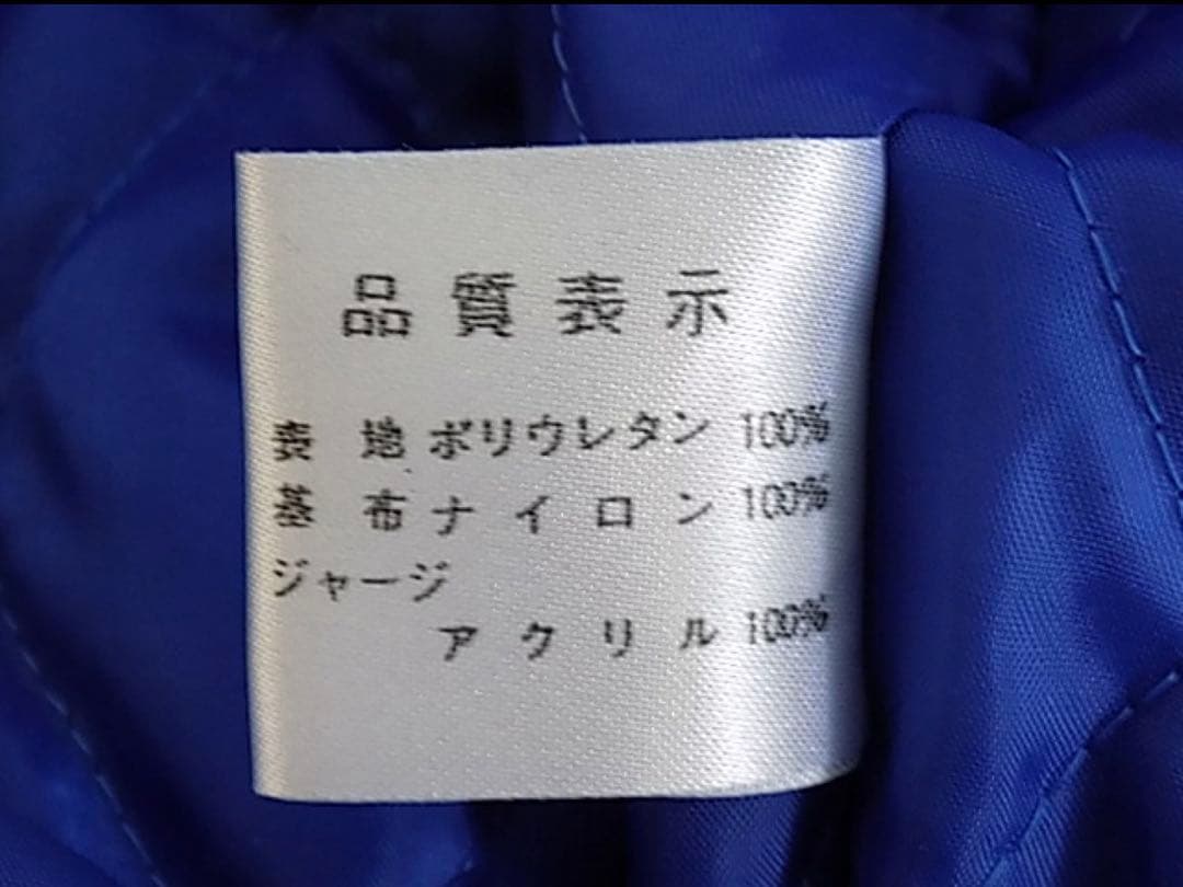 ライオンズ ボンバージャケット 青