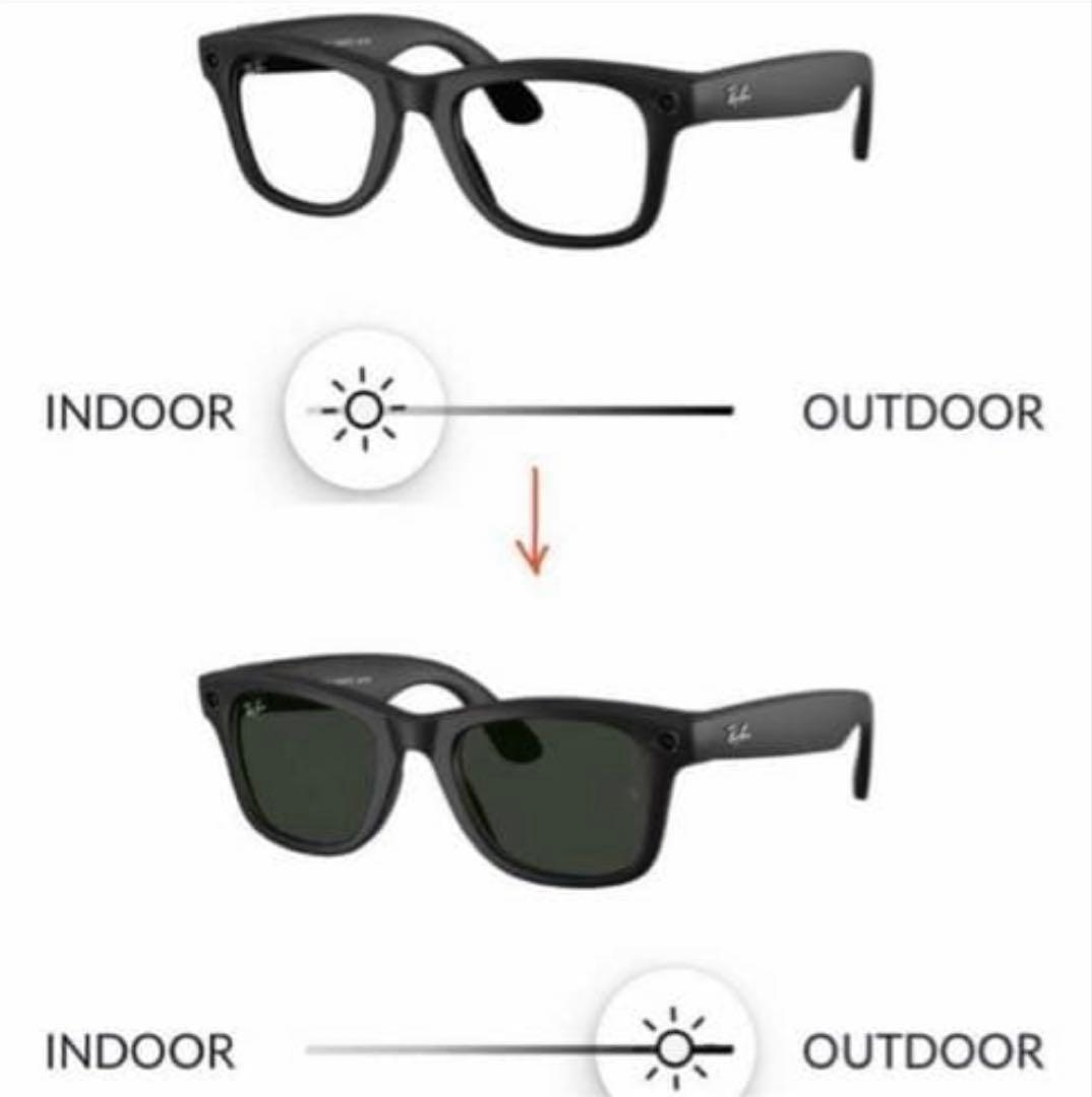 Ray-Ban  Wayfarer 調光レンズ Mサイズ