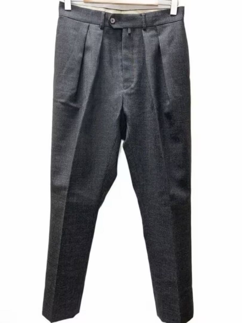 NEAT ウールスラックス　サイズ46 色グレー