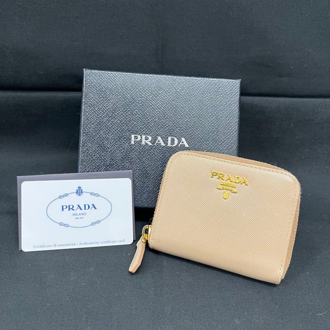 【T】PRADA プラダ サフィアーノ　ケース