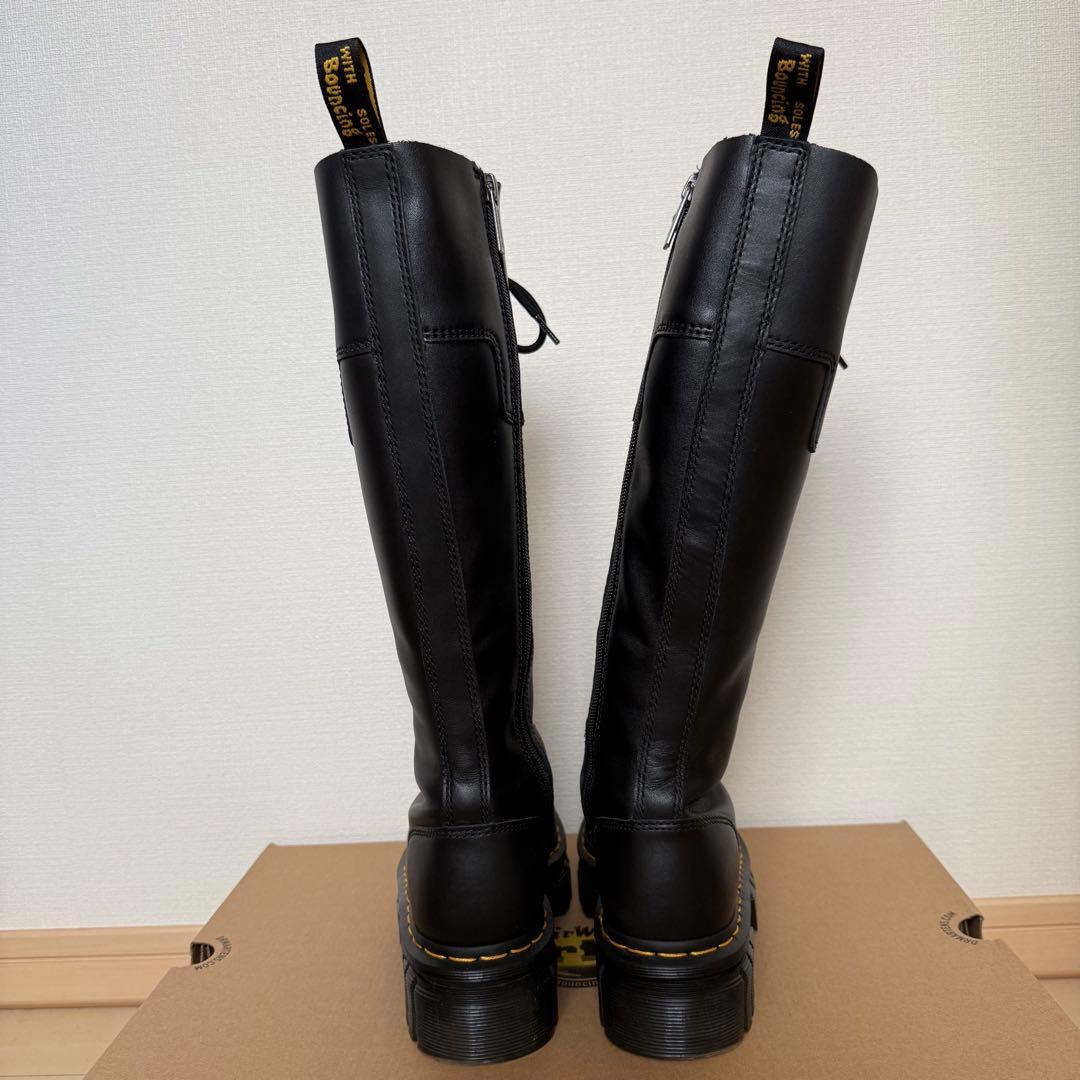 Dr.Martens ロングブーツUK5 黒 厚底 20ホール