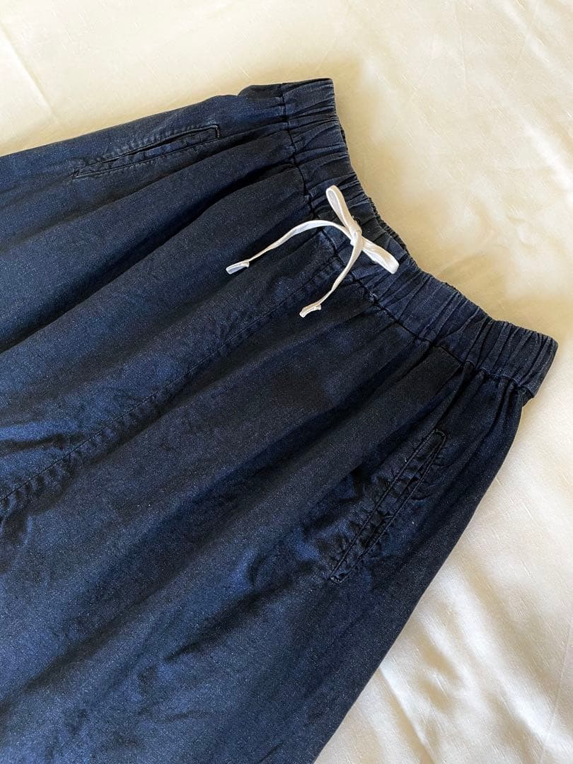 専用　Veritecoeur リネンパンツ　インディゴ