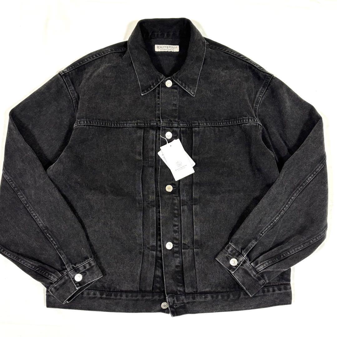 新品未使用タグ付き　ST/BIO ブラック デニム ジャケット BLACK L