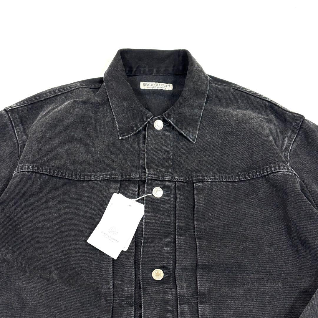 新品未使用タグ付き　ST/BIO ブラック デニム ジャケット BLACK L