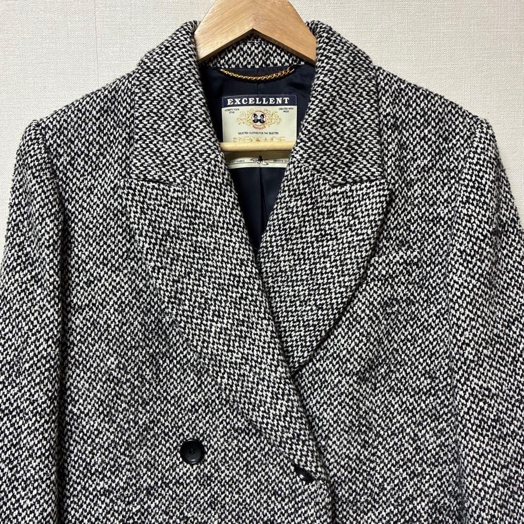 【2024AW】L'ESSAGE CANGIOLI ジャケットコート ツイード