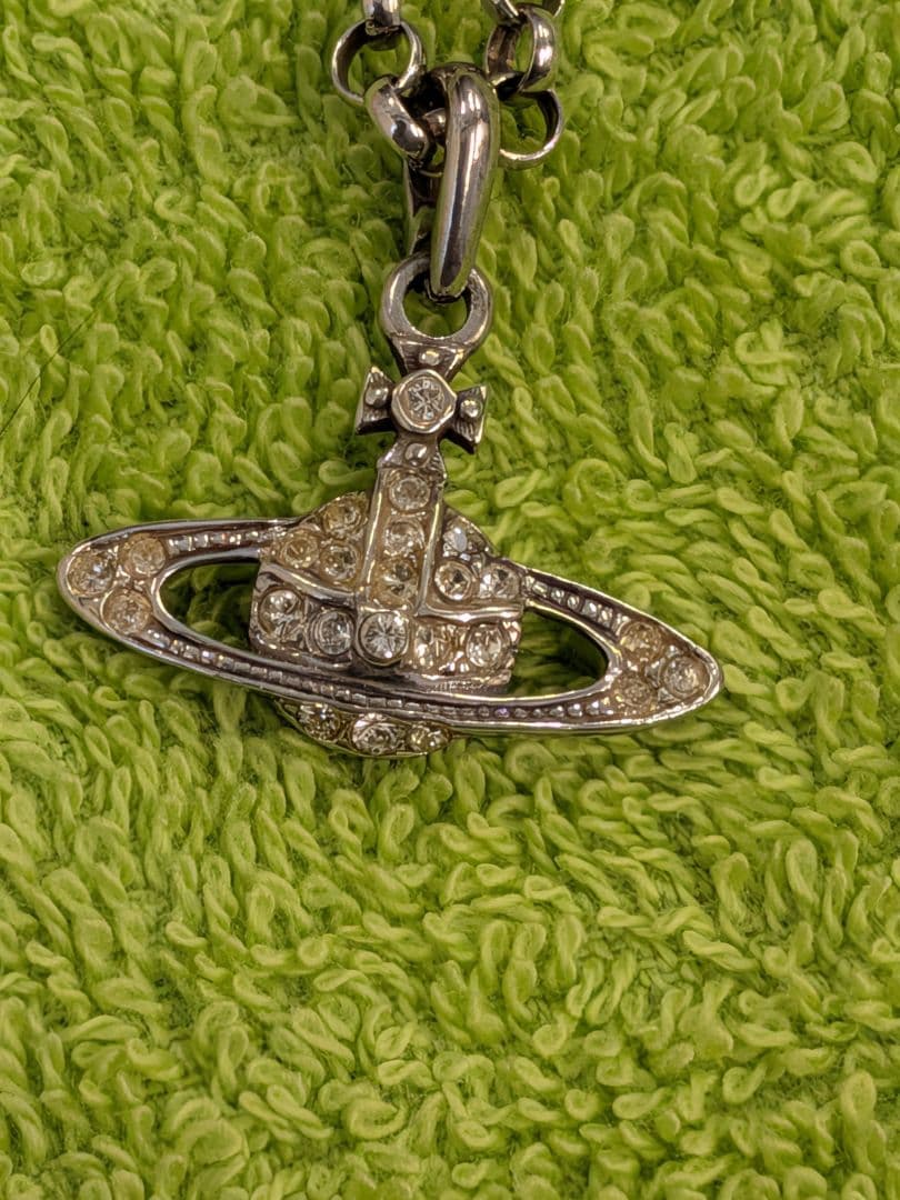 希少925製 VivienneWestwood ミニバスレリーフネックレス