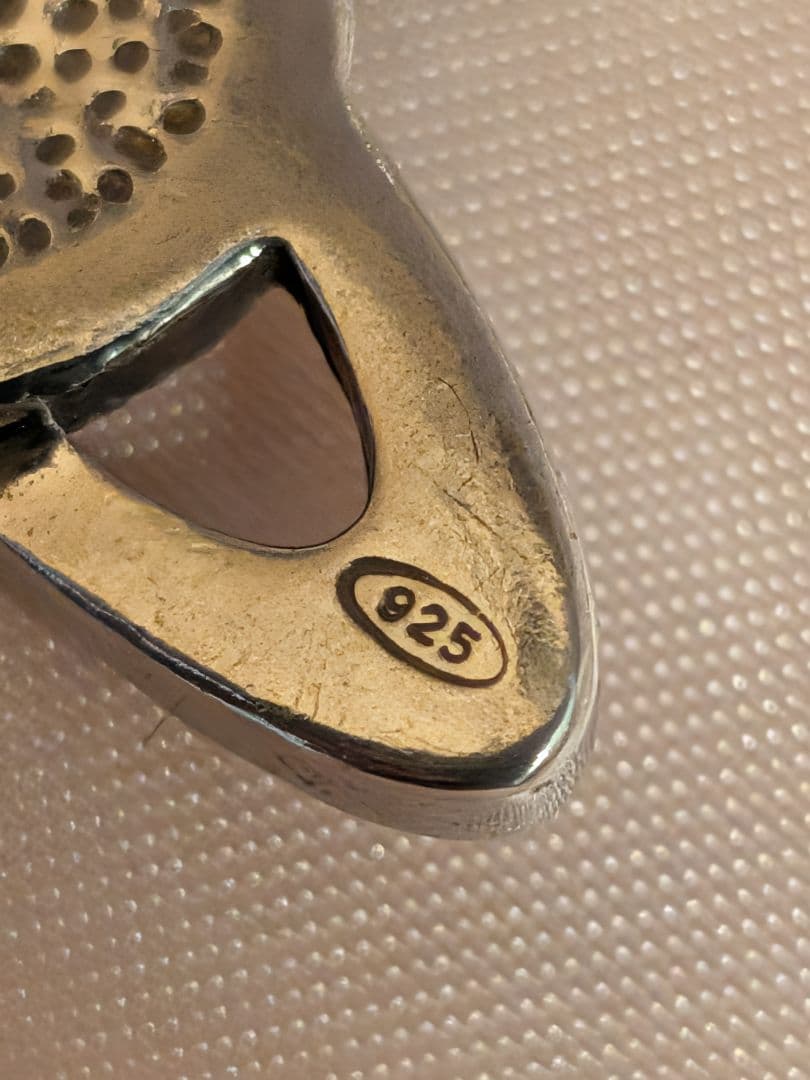 希少925製 VivienneWestwood ミニバスレリーフネックレス