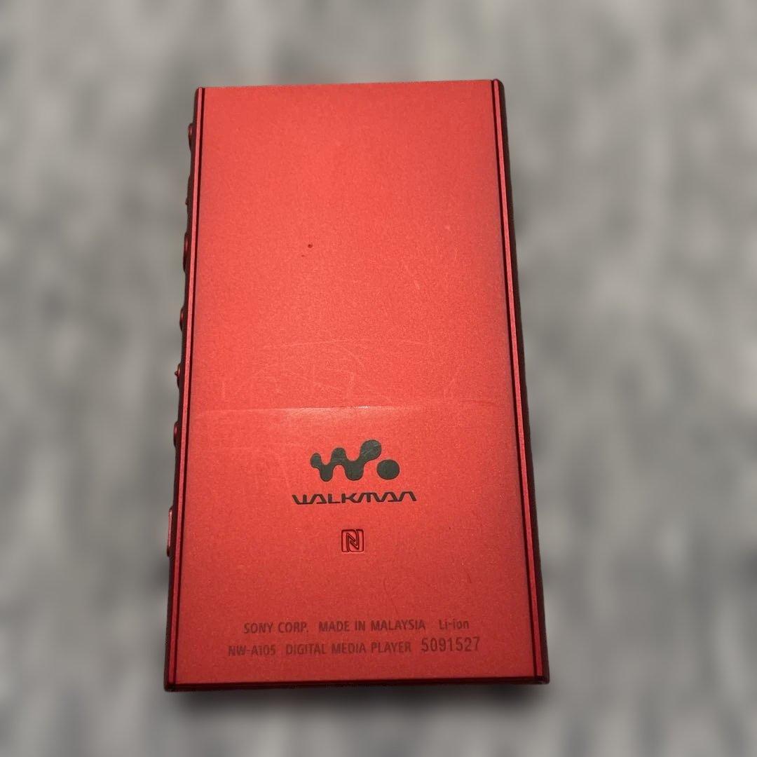 ソニー ウォークマン 16GB Aシリーズ NW-A105赤
