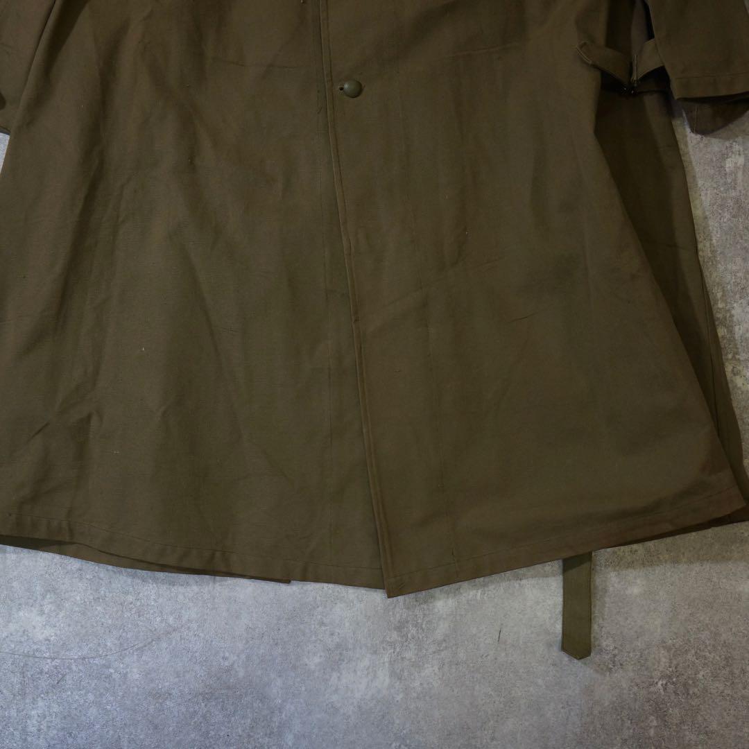 希少 50s フランス軍 M-35 モーターサイクルコート 実物 ミリ