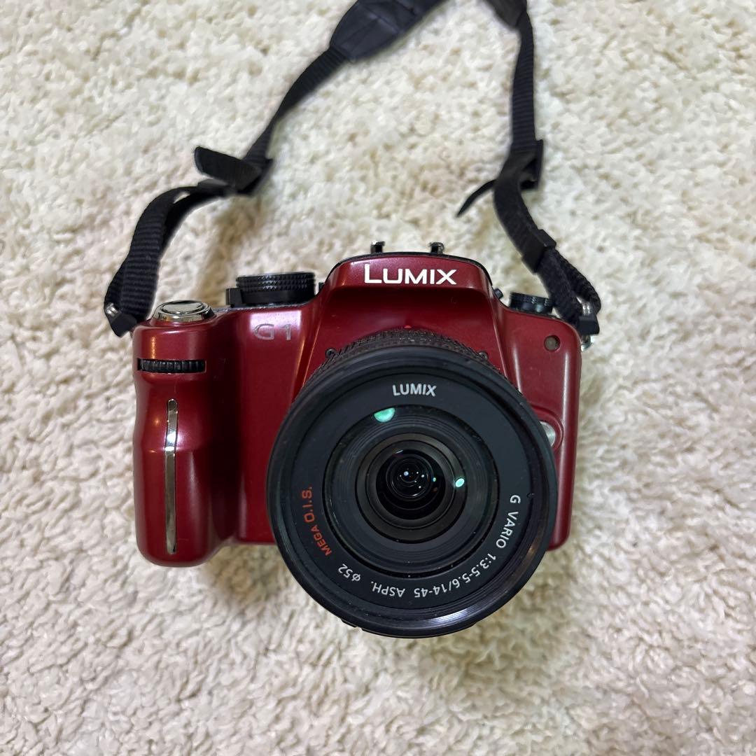 Panasonic LUMIX DMC-G1 レッド ミラーレス一眼カメラ
