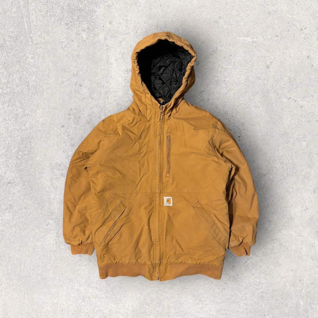 【カーハート】アクティブジャケット　レディースS ~M相当　キャメル　i