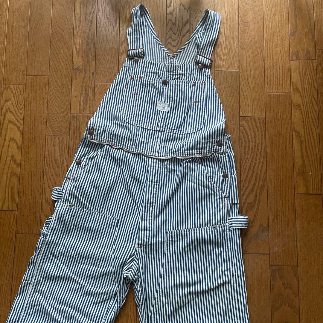 BIG MAC ストライプ オーバーオール