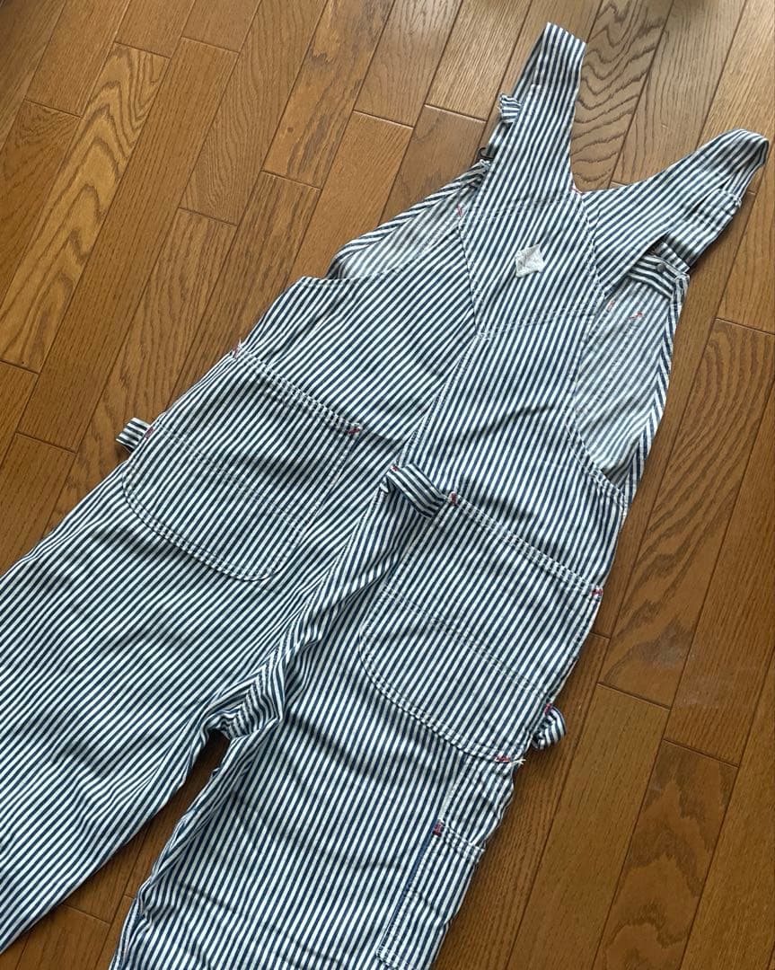 BIG MAC ストライプ オーバーオール