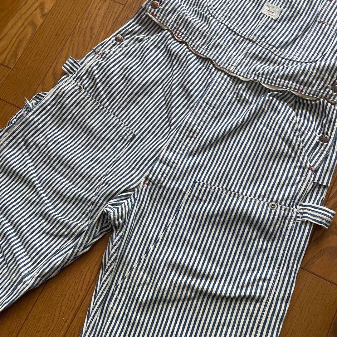 BIG MAC ストライプ オーバーオール