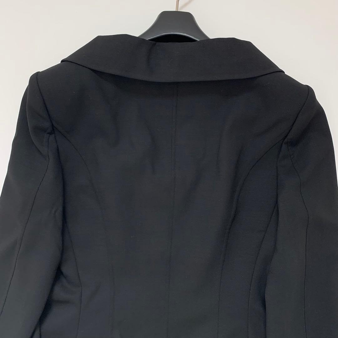 FOXEY ウール混　ジャケット　女優襟　ブラック