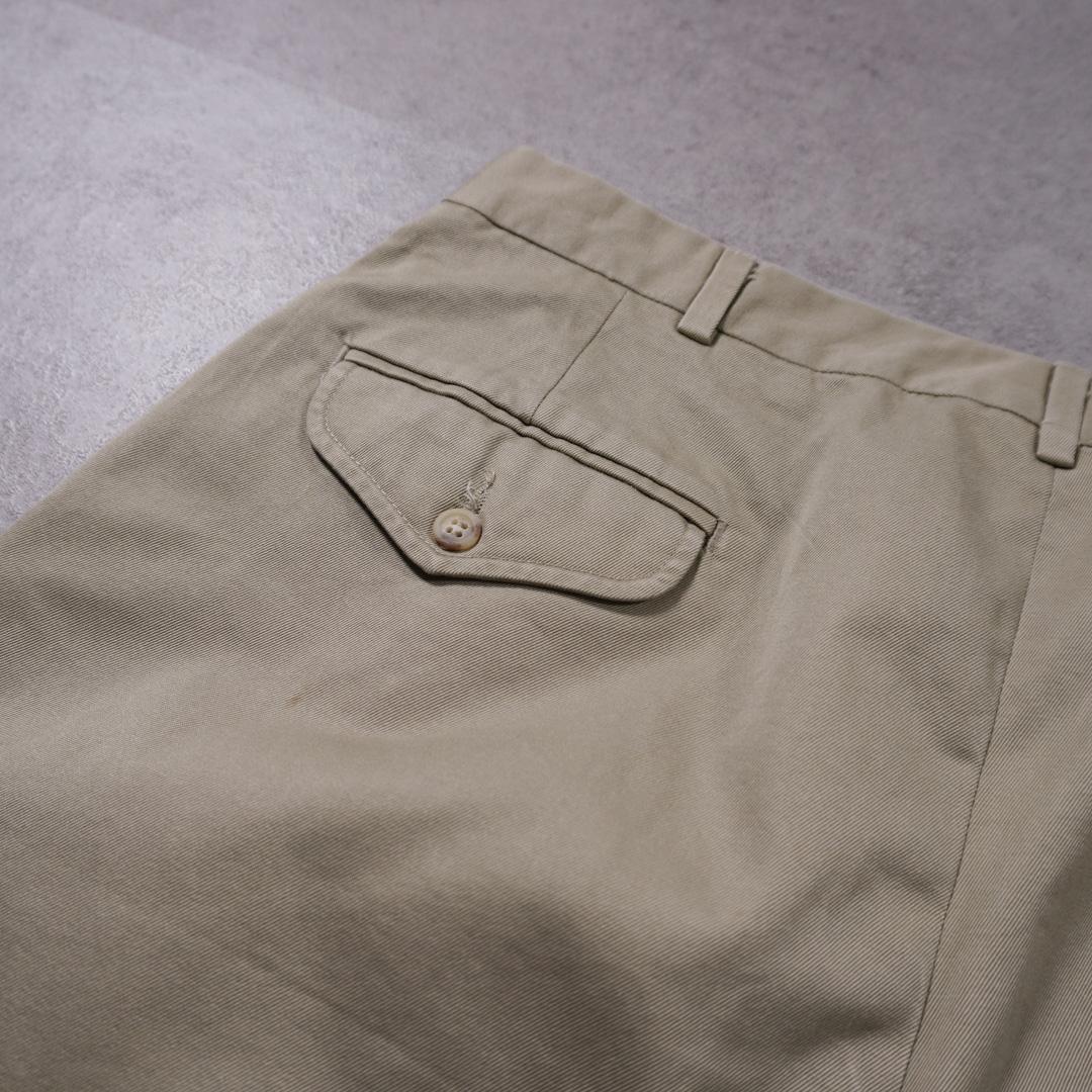 90s USA製 PoloRalphLauren チノパンツ 2タック 古着