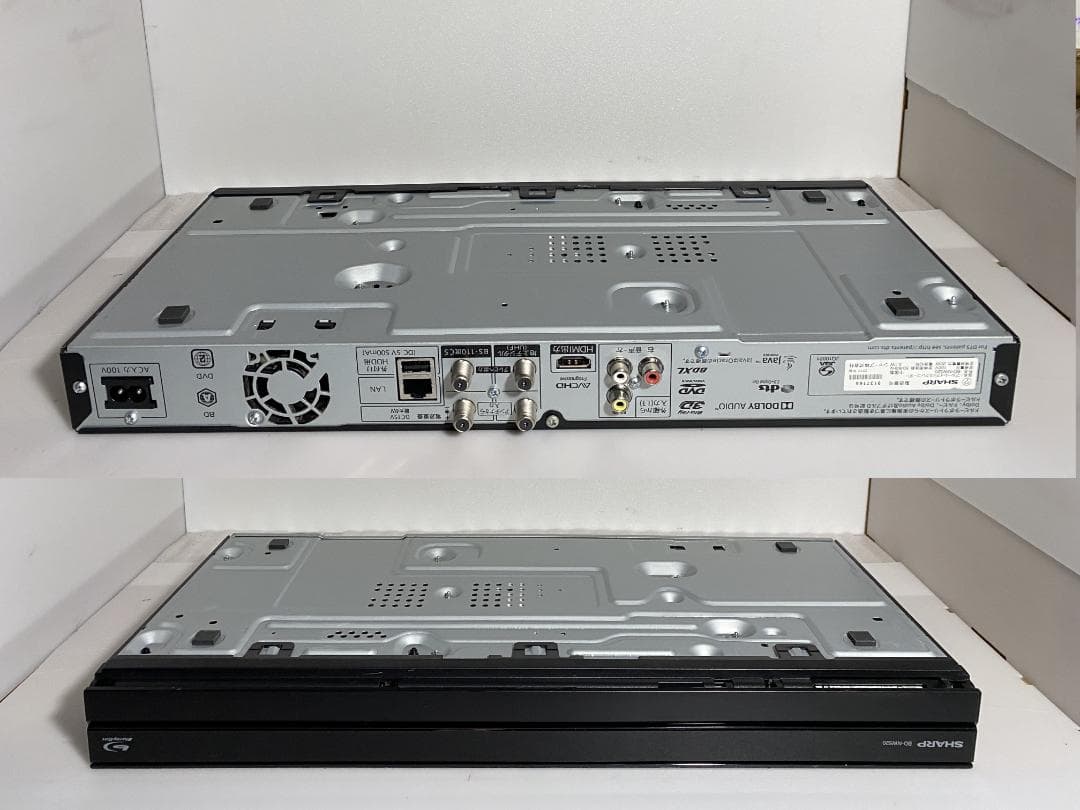 SHARP BD-NW520 HDD:1TB容量アップ　18年製
