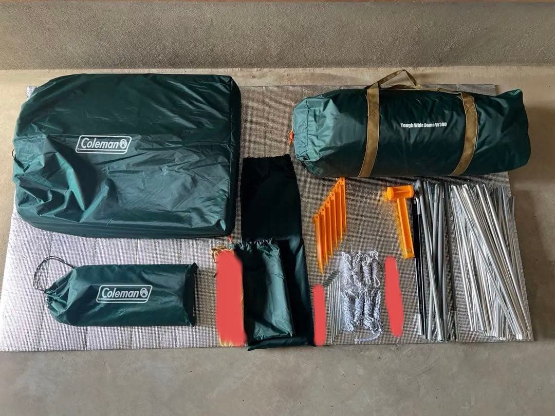 【極美品】タフワイドドーム v300 スタートパッケージ（グランド・インナー付）