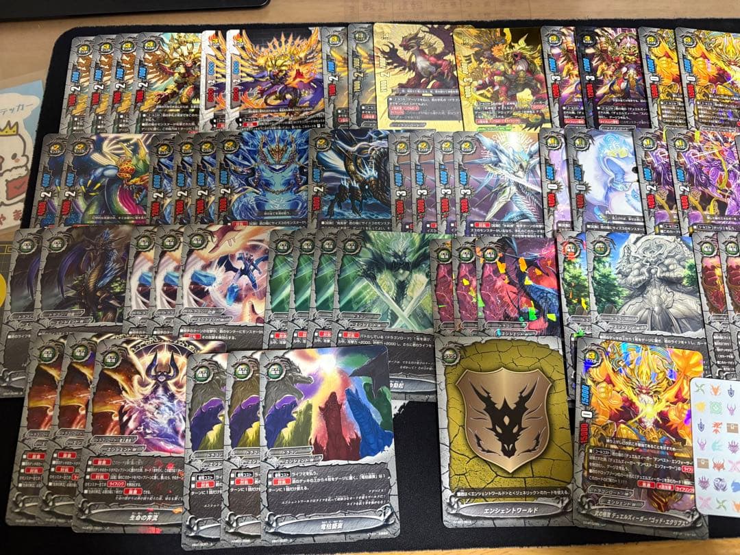 バディファイト　デュエルズィーガーゴッドエクリプスデッキ　ライフカウンター付き