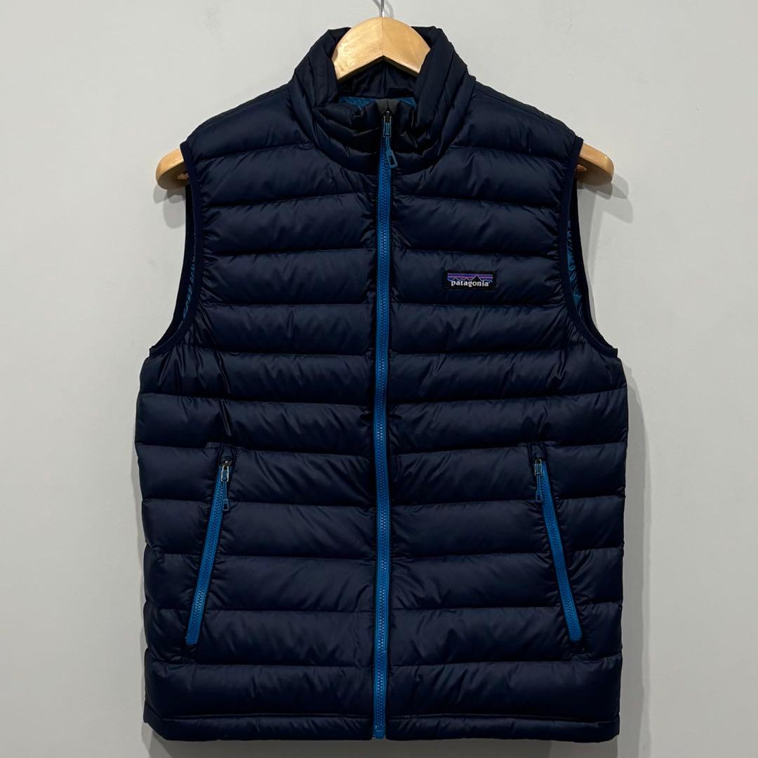 美品 15年 限定 パタゴニア ダウン セーター ベスト NVYB S down