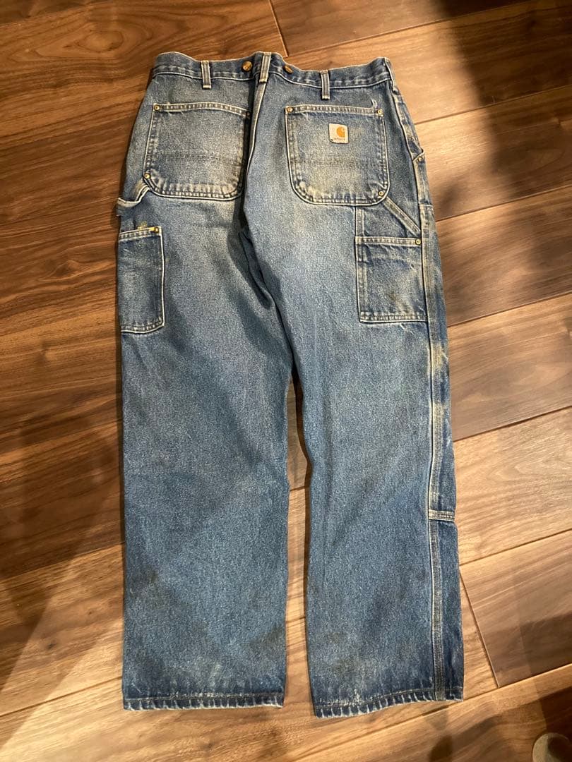 カーハート carhartt ダブルニー デニム ペインターパンツ L30 古着
