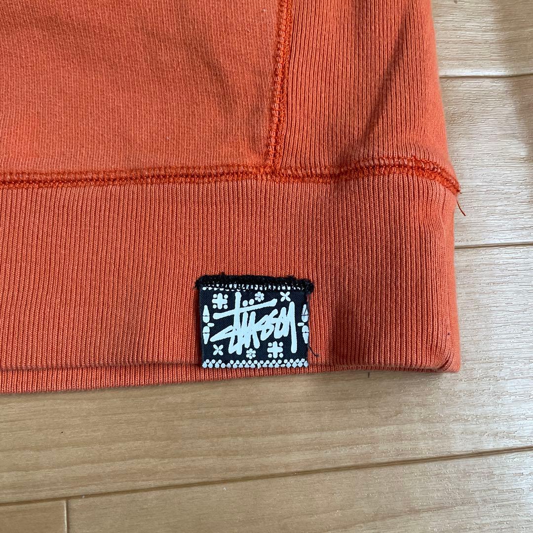 ステューシー Stussy オレンジ ラグランスリーブ スウェット