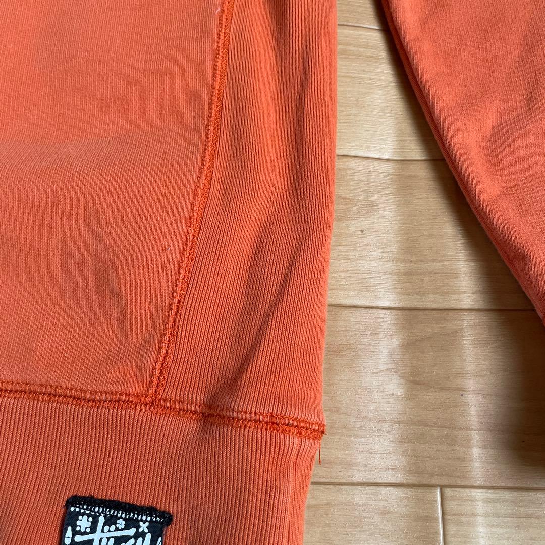 ステューシー Stussy オレンジ ラグランスリーブ スウェット