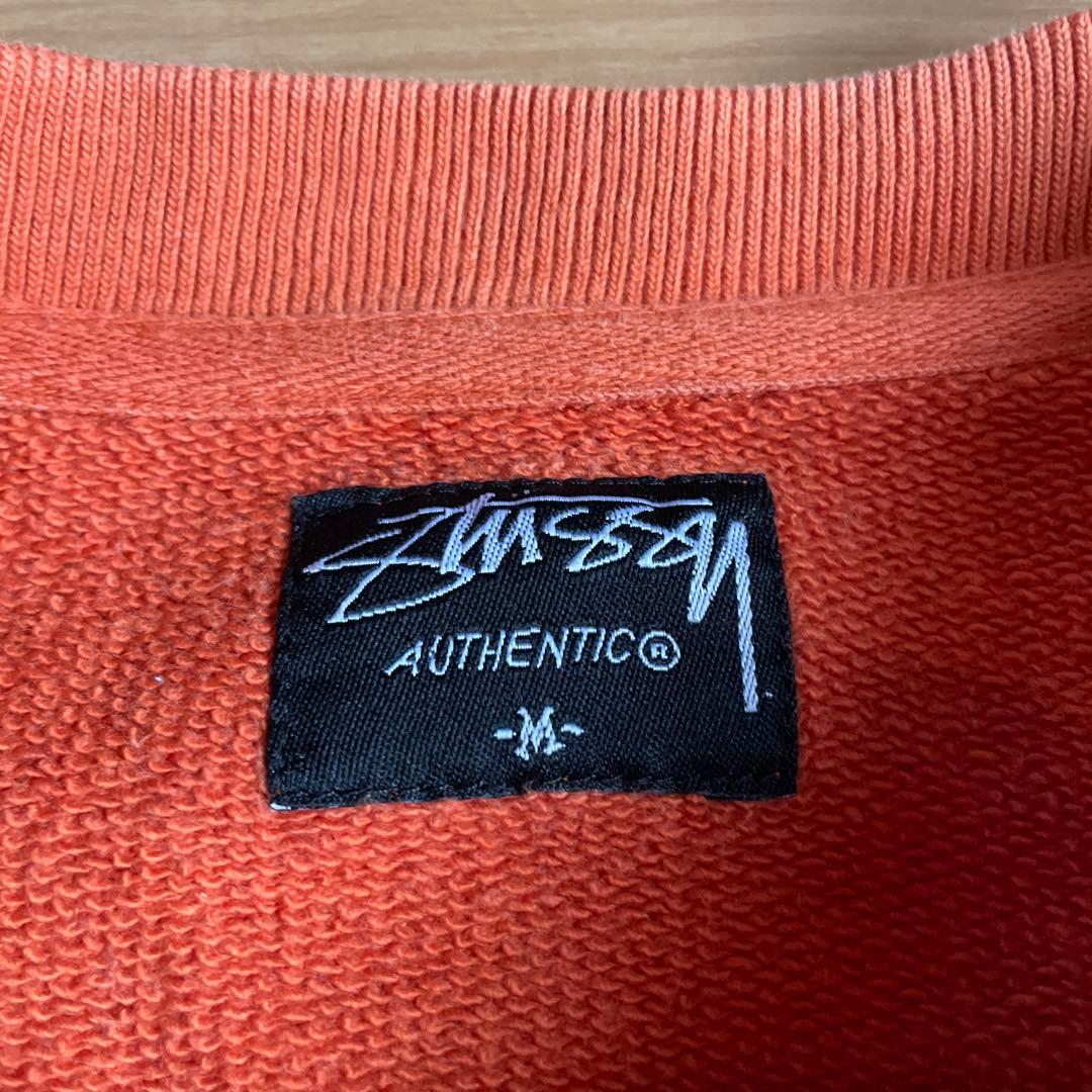 ステューシー Stussy オレンジ ラグランスリーブ スウェット