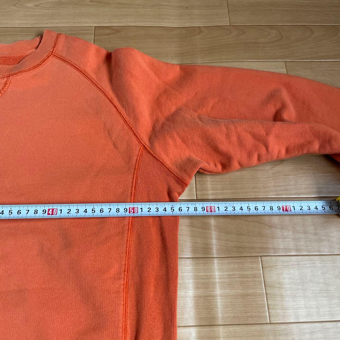 ステューシー Stussy オレンジ ラグランスリーブ スウェット