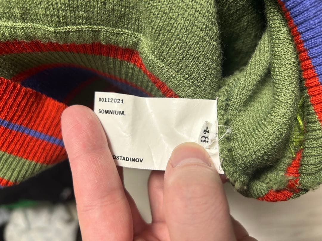 名作 KIKO KOSTADINOV 21AW ニットベスト サイズ48