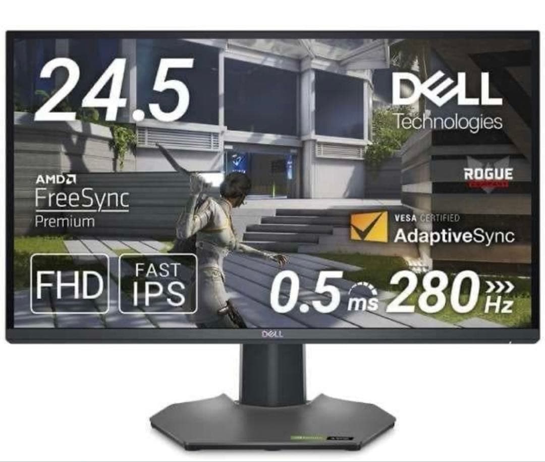 【新品未開封】DELLデル 24.5型 Fast IPS G2524H