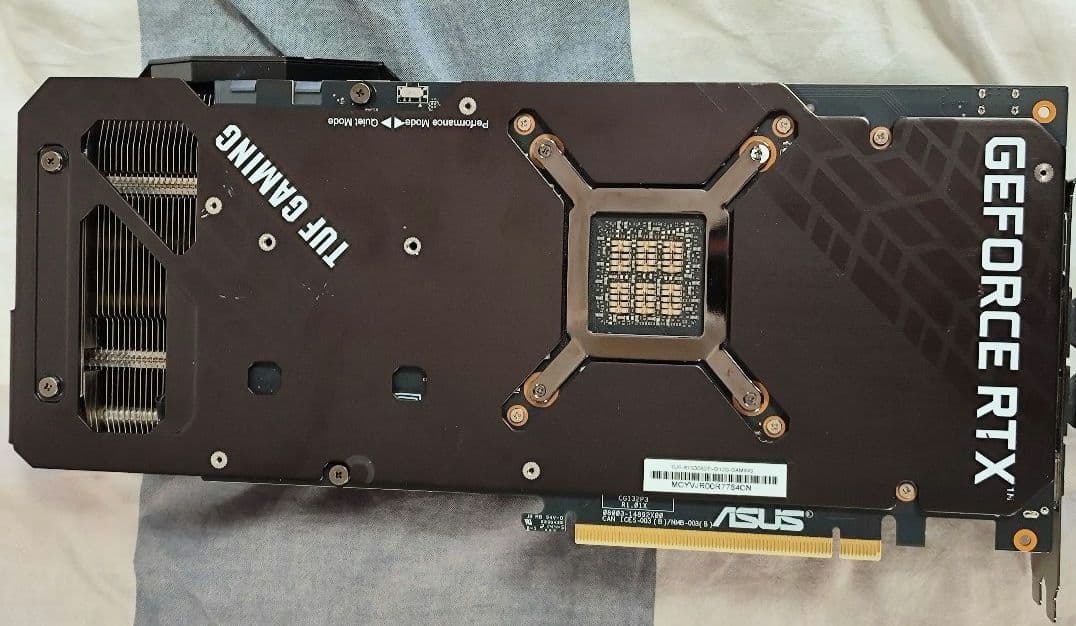 グラフィックボード・グラボ・ビデオカード ASUS TUF GeForce RTX 3080 Ti OC 12GB