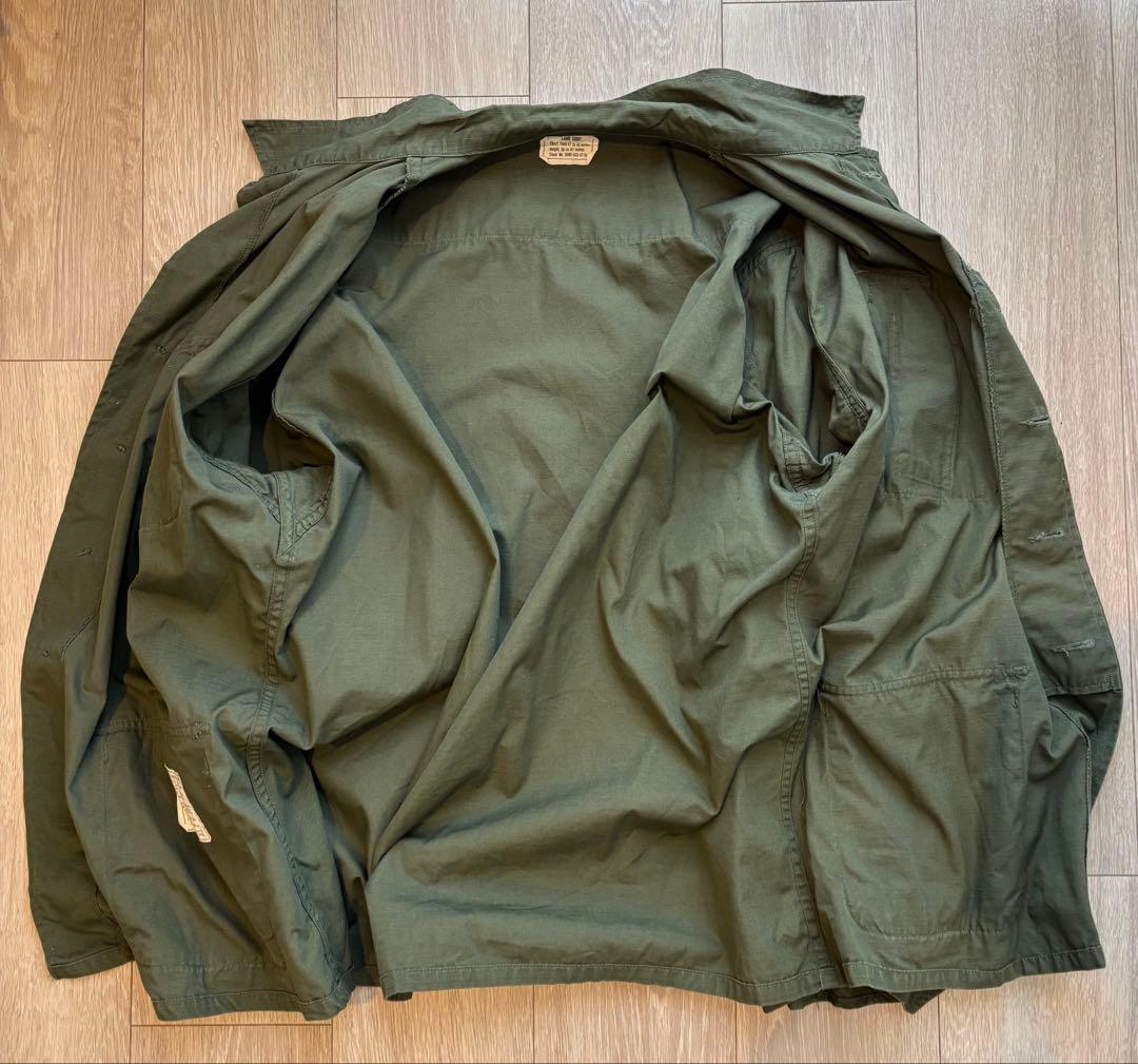 ジャングルファティーグジャケット　リップストップ　large-short