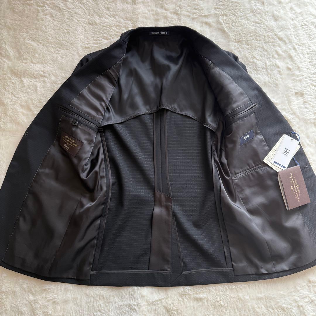 新品未使用　カノニコ PERSON'S スーツ 高級生地　セットアップ　2B