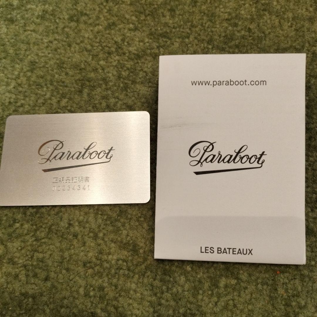 Paraboot / BARTH グレインレザー ブラック サイズ：9