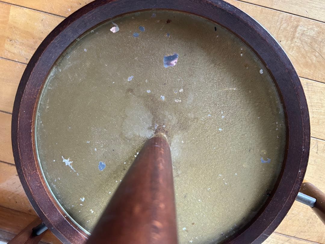 秋田木工　コートラック ブラウン