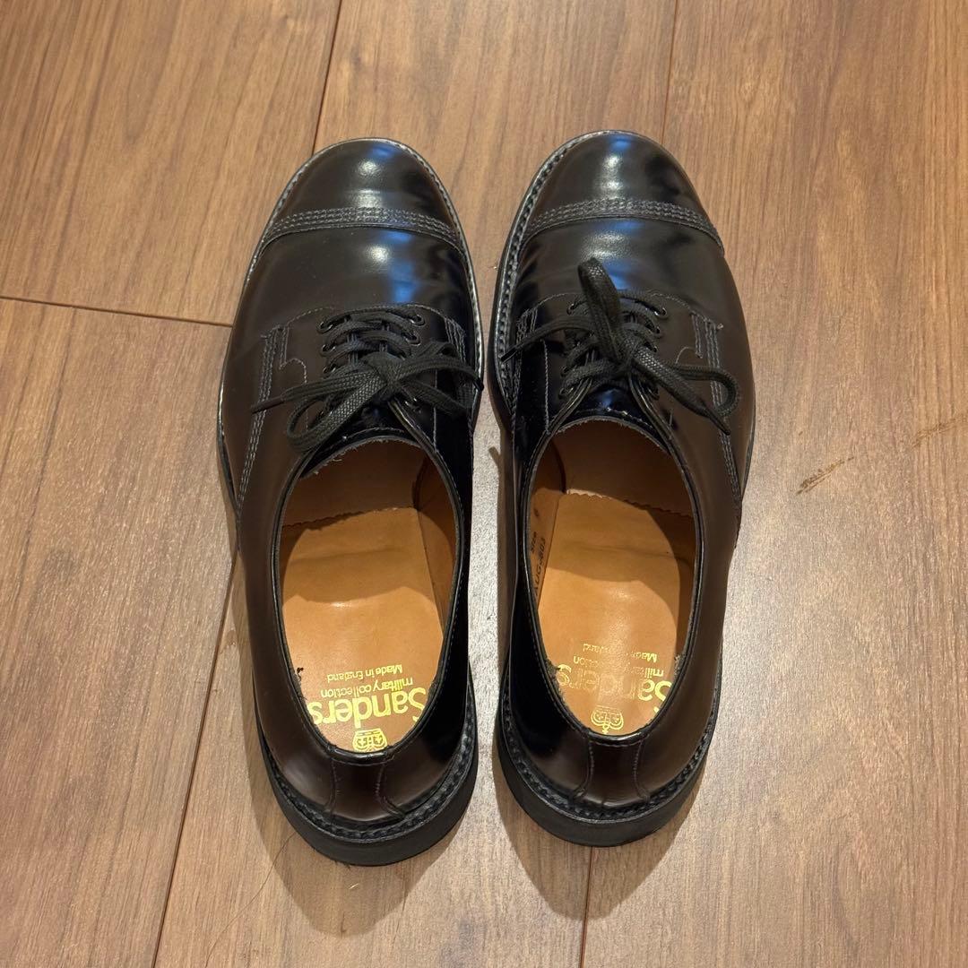 SANDERS MILITARY DERBY SHOE 1128B サイズ: 6