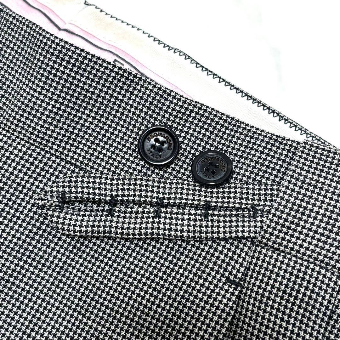 【22年モデル 極美品】DSQUARED2 サイドアジャスター スラックス 48