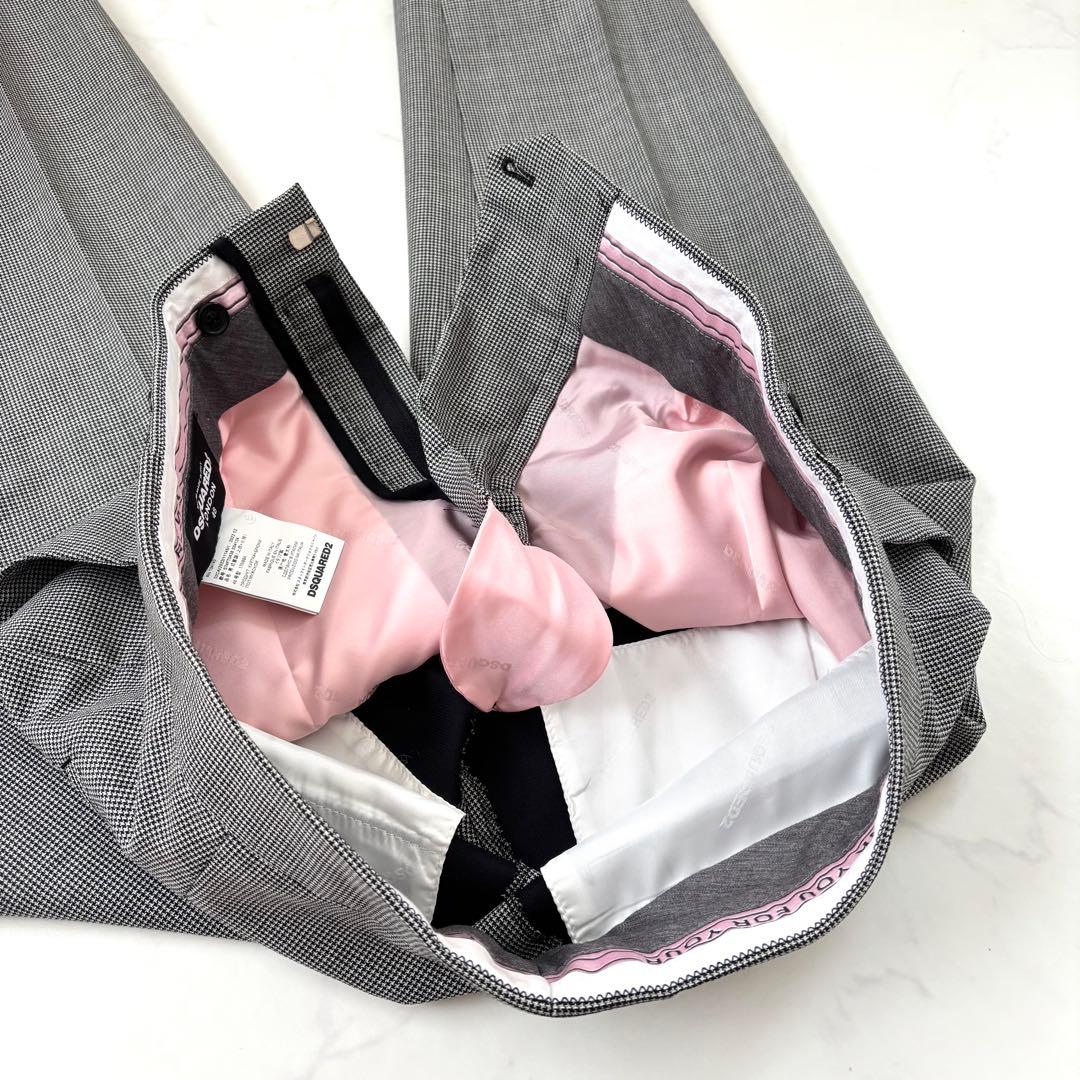 【22年モデル 極美品】DSQUARED2 サイドアジャスター スラックス 48