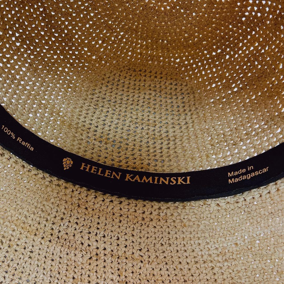 ☆美品☆ヘレンカミンスキー ラフィア ハット プロヴァンス8 ベージュ