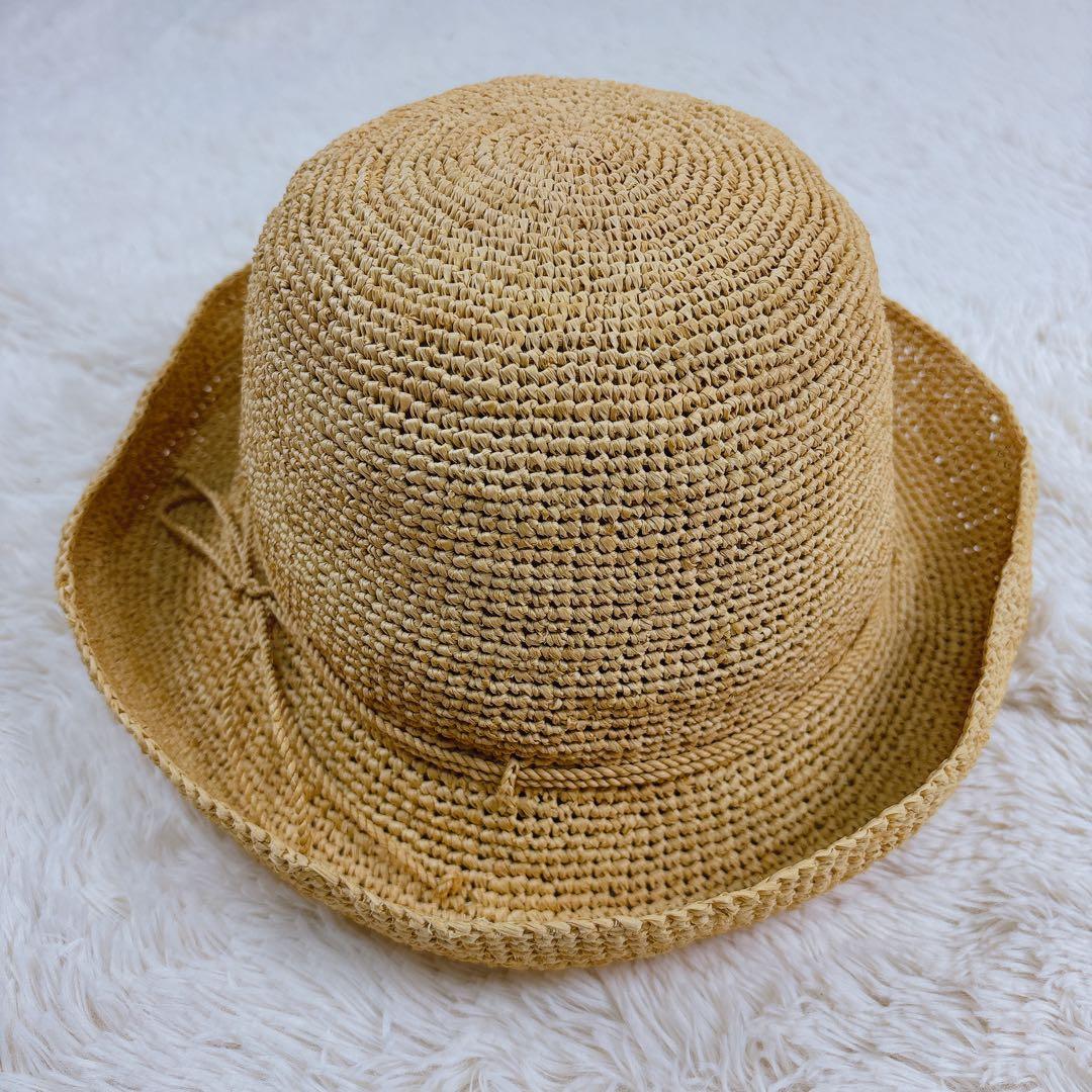 ☆美品☆ヘレンカミンスキー ラフィア ハット プロヴァンス8 ベージュ