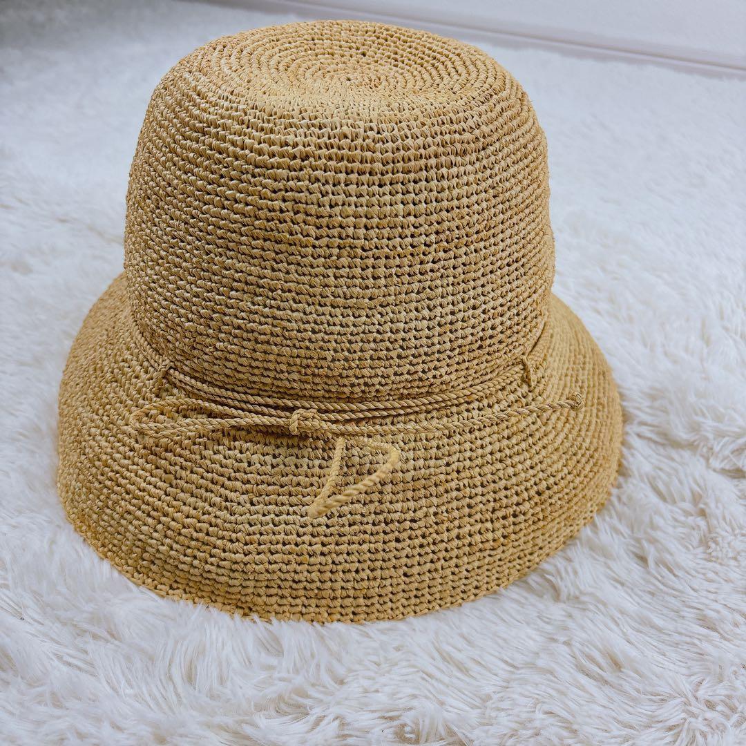 ☆美品☆ヘレンカミンスキー ラフィア ハット プロヴァンス8 ベージュ