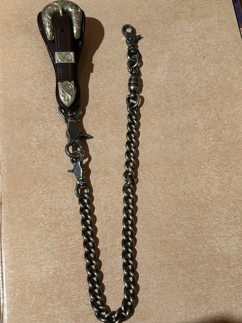 FUNNY ウォレットチェーン ベルトホルダー 3ピース シルバーバックル