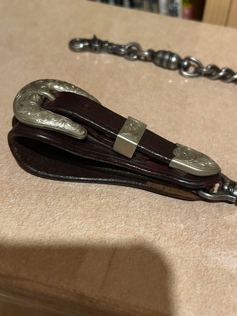 FUNNY ウォレットチェーン ベルトホルダー 3ピース シルバーバックル