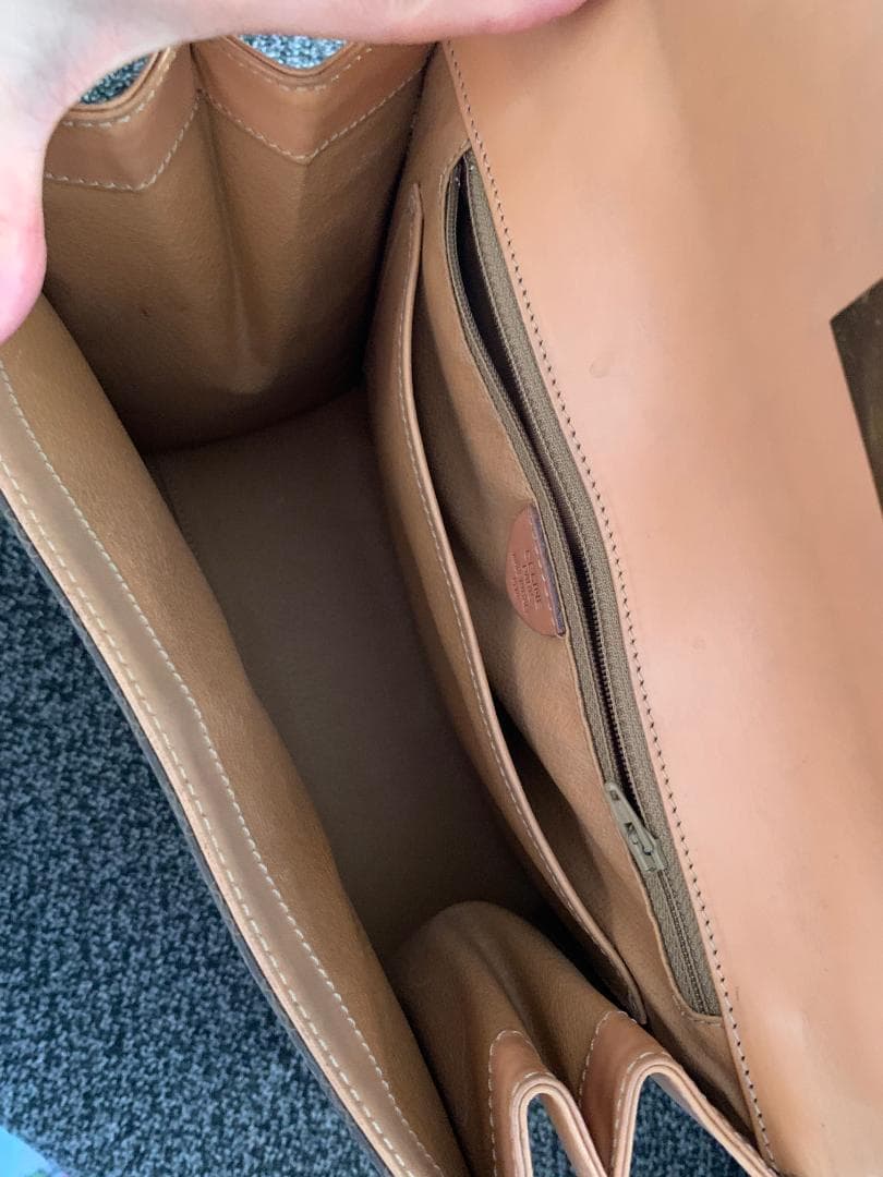 m*o様 【難あり】CELINE セリーヌ マカダム ハンドバッグ ガンチーニ