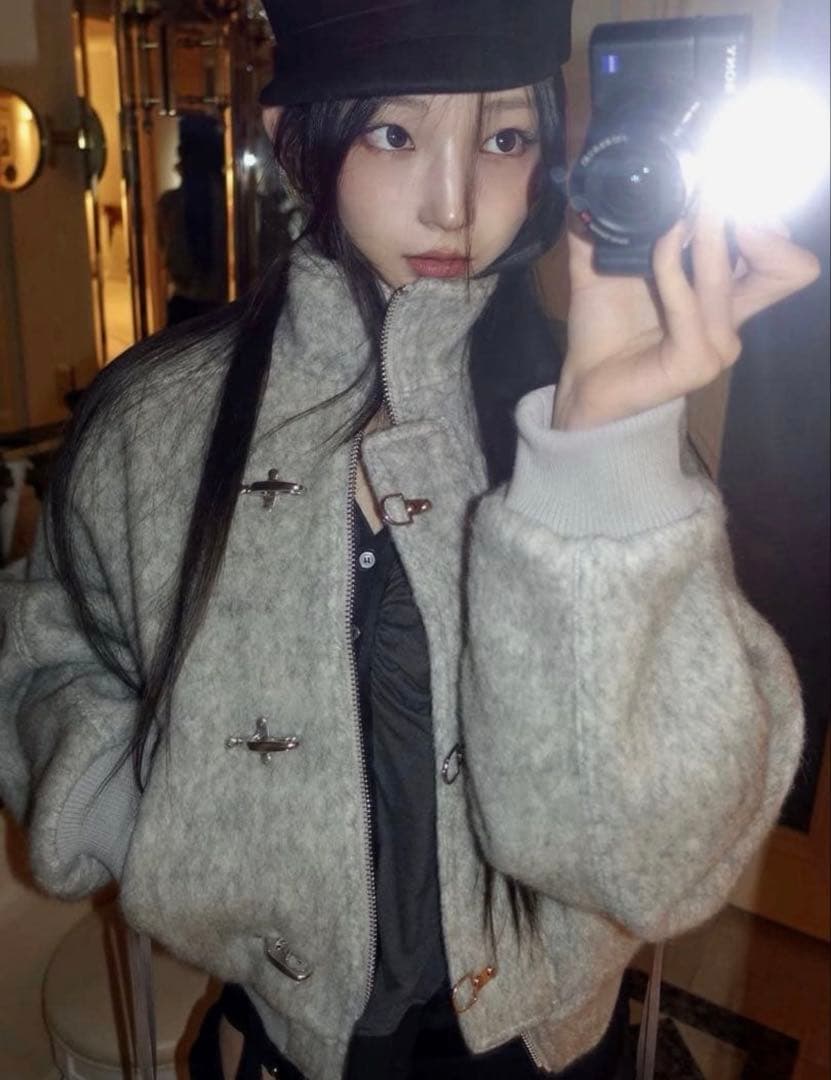 【新品】theredthread S clasp balloon blouson