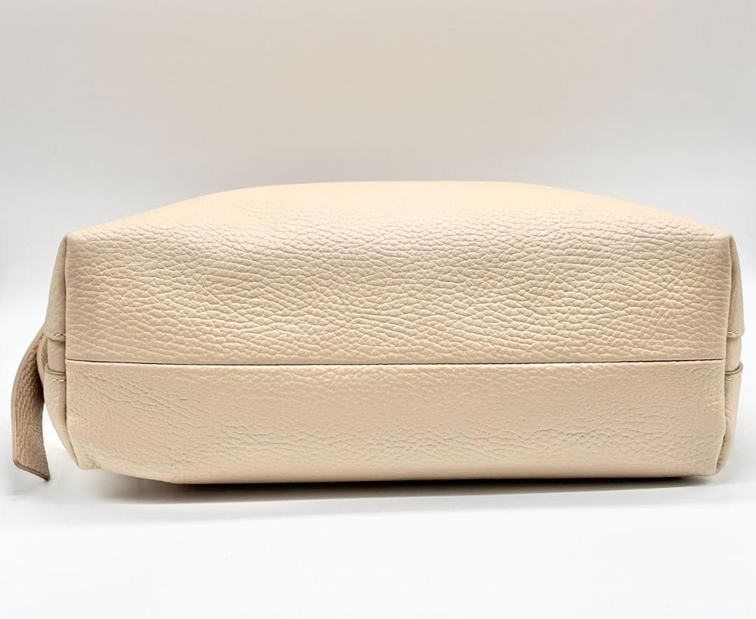 1度使用 ジャンニキアリーニ アリファ M ２WAYバッグ ピンクベージュ