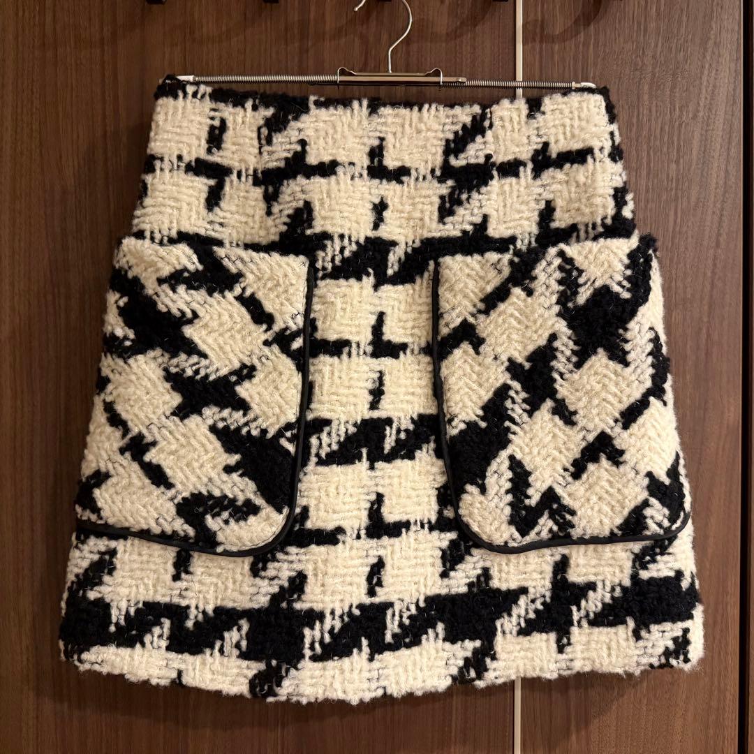 シェリエ　千鳥柄　セットアップ　sheller