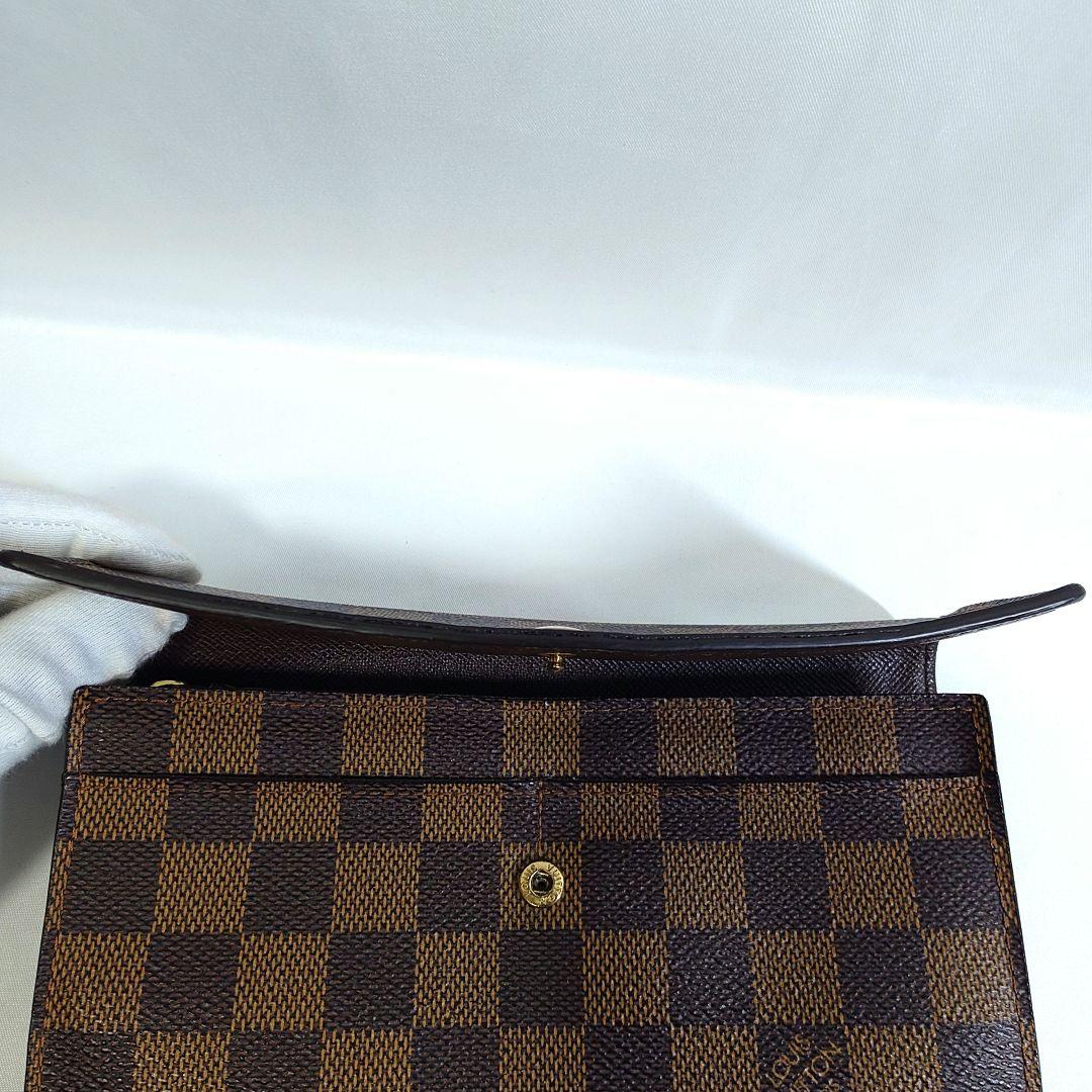 良品 ルイヴィトン ダミエ ポルトフォイユサラ　 型番N61726/CA1025