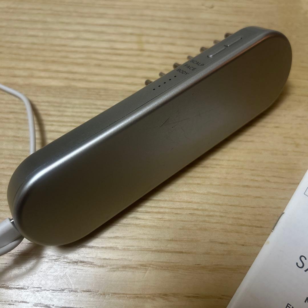 SALONIA EMSリフトブラシ シルバー 取扱説明書付き